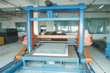 स्वचालित Polyurethane तकिया स्पंज के लिए क्षैतिज फोम काटना मशीन